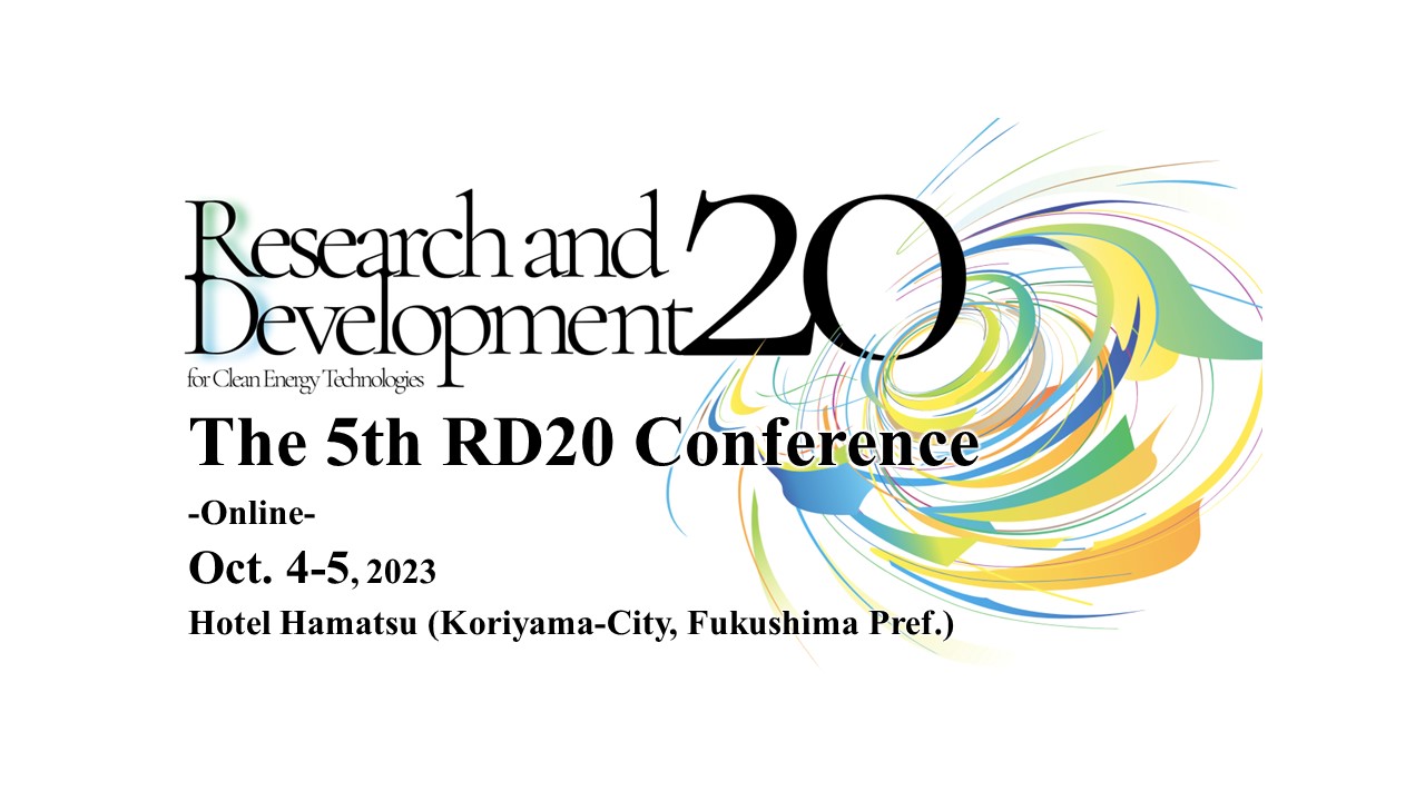 Information on the 5th RD20 Conference to be held in October 2023